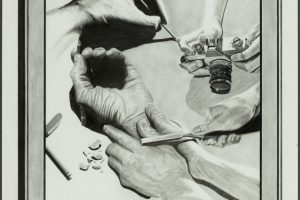 The Hands of an Artist by Allan Wesley Johnson at Treez Studio