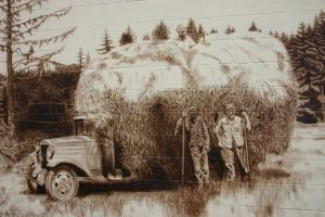 Murals by Allan Wesley Johnson at Treez Studio